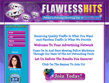 Tablet Screenshot of flawlesshits.com